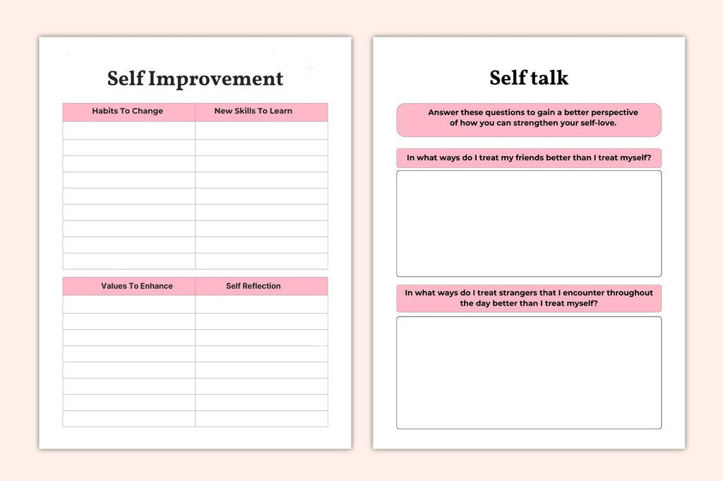 Self Love Mindset Workbook
