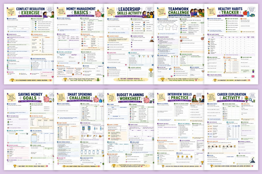 Teen Success Skills Activity Book