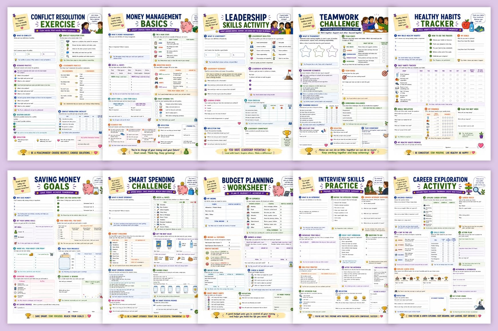Teen Success Skills Activity Book