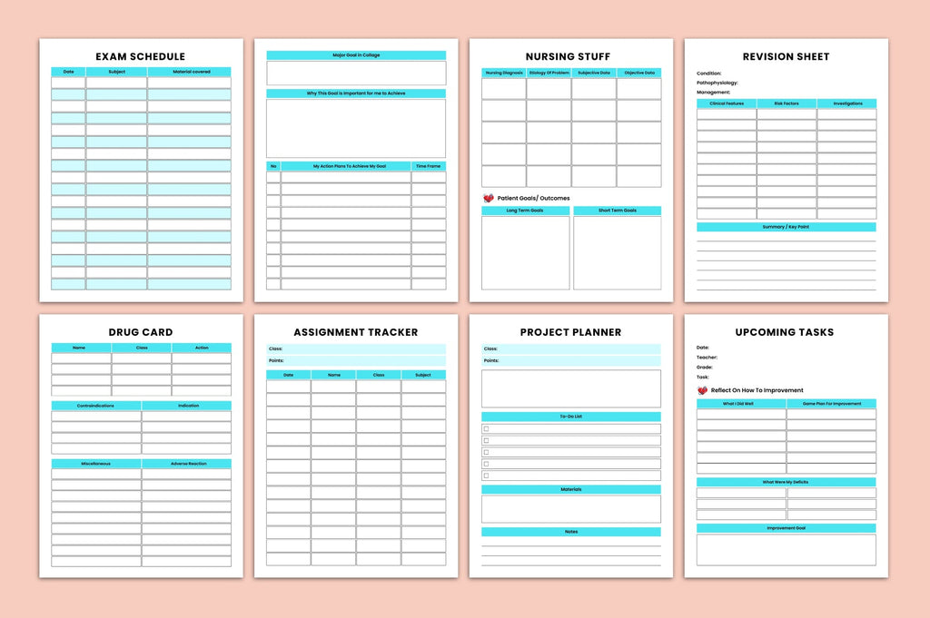 Nursing Student Planner