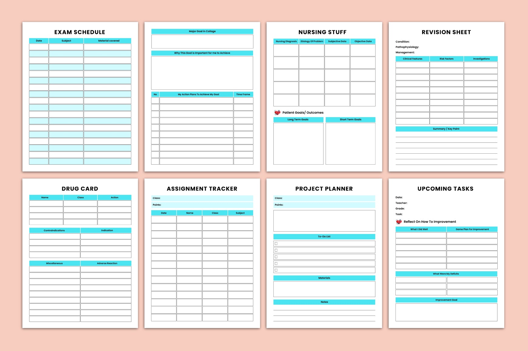 Nursing Student Planner