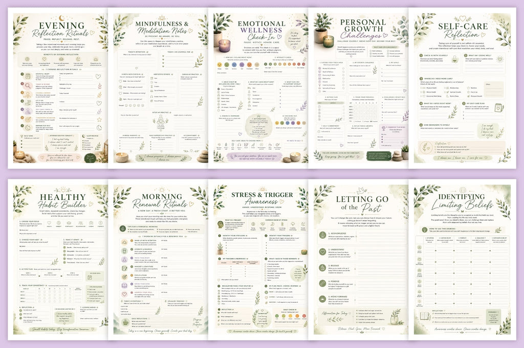 Refresh Renew And Grow Workbook