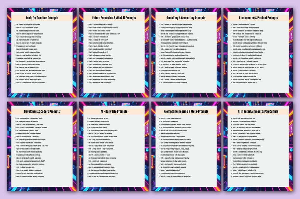 AI Ideas Unleashed with Prompts