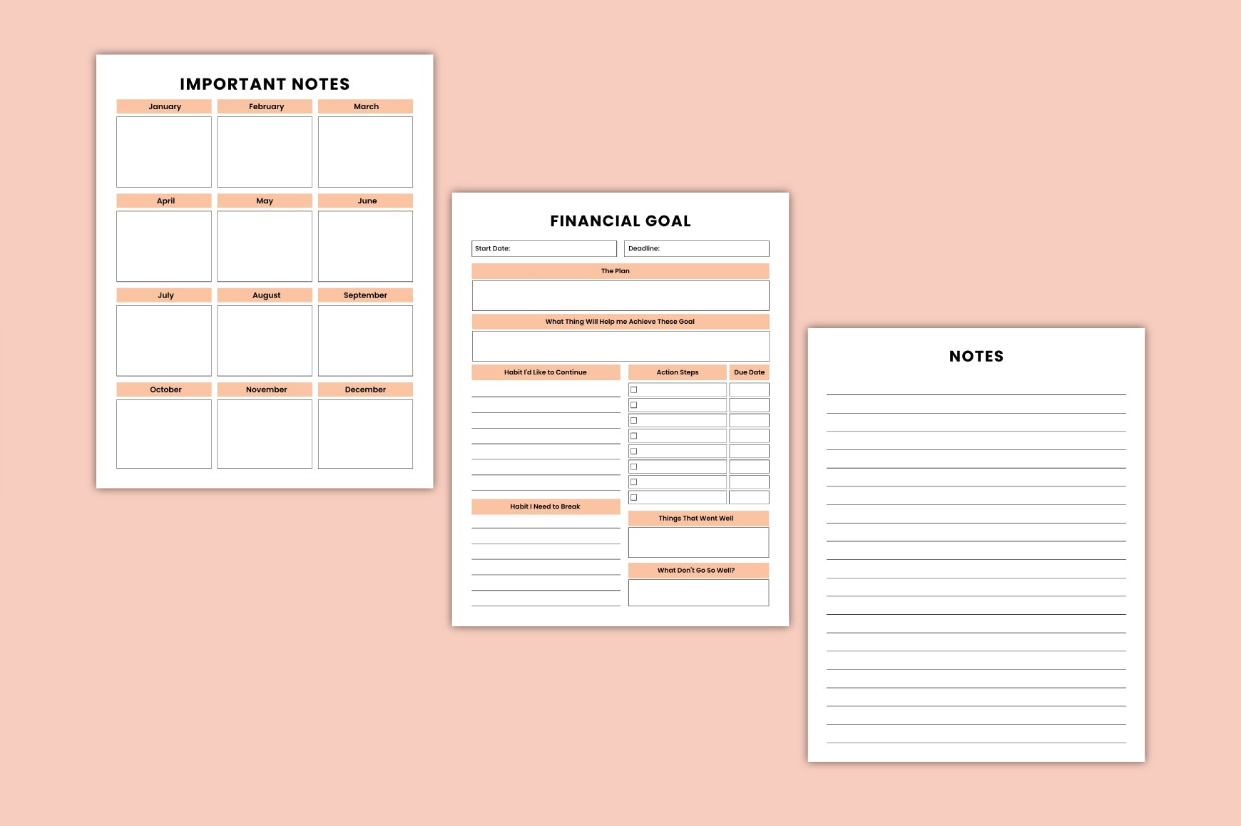 Financial Goals Planner