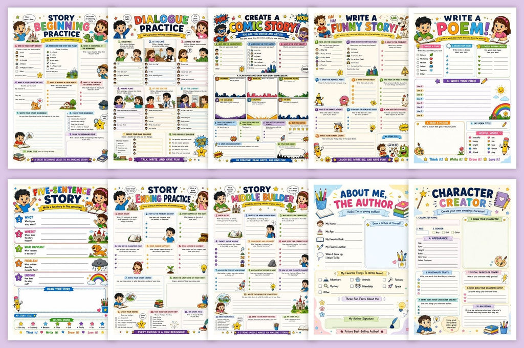 Creative Writing For Children Workbook