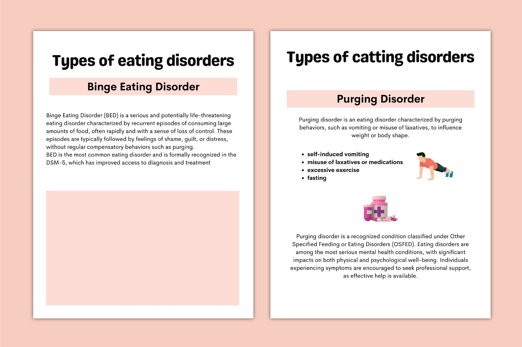Eating Disorder Recovery Journal