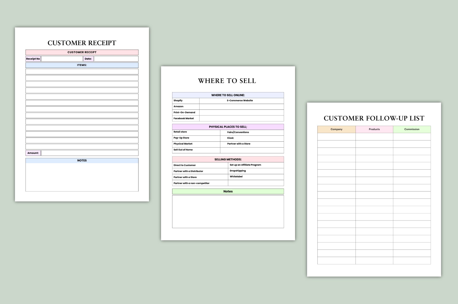 Craft Boss Planner