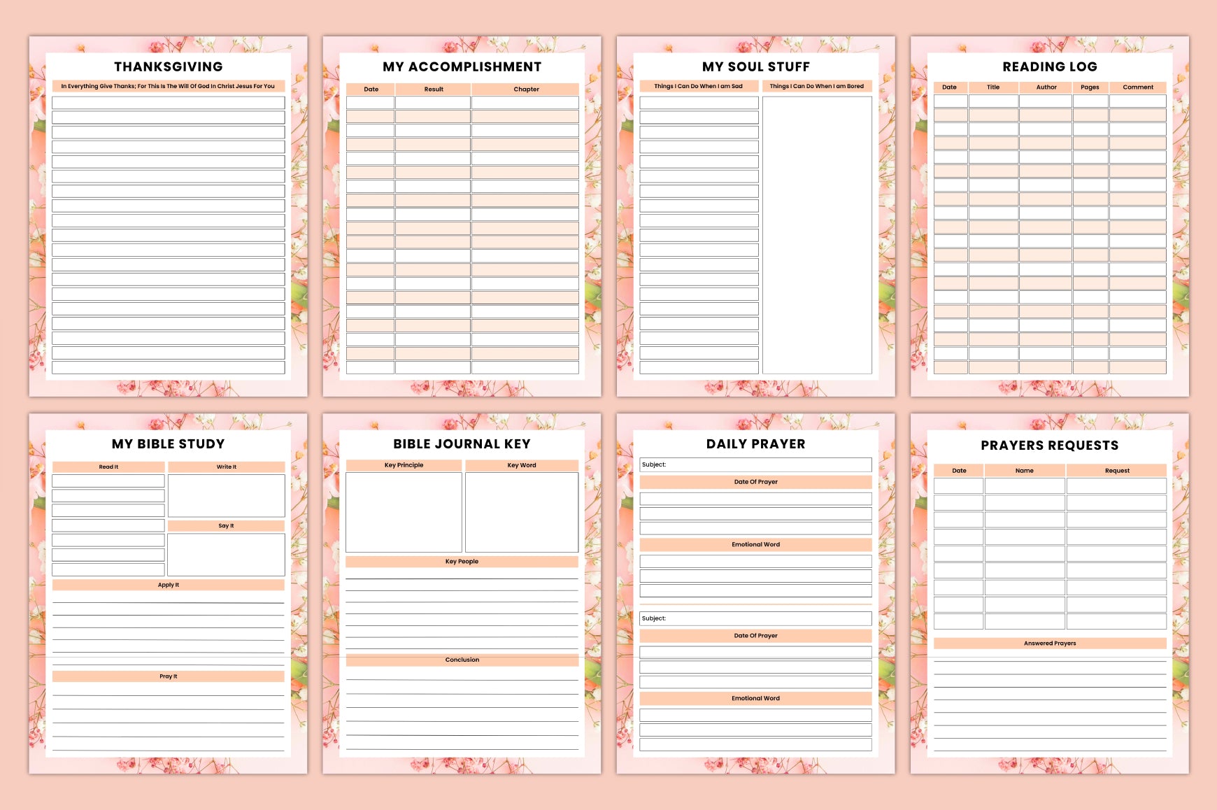 Prayer Devotion Journal