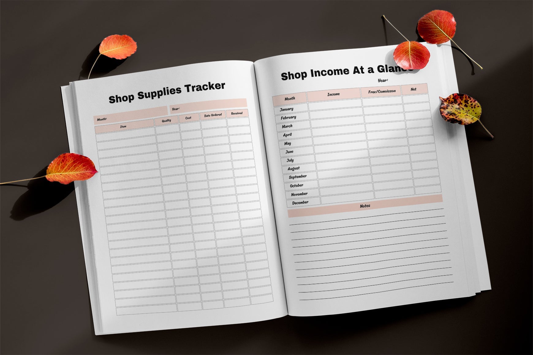 Online Shop Planner