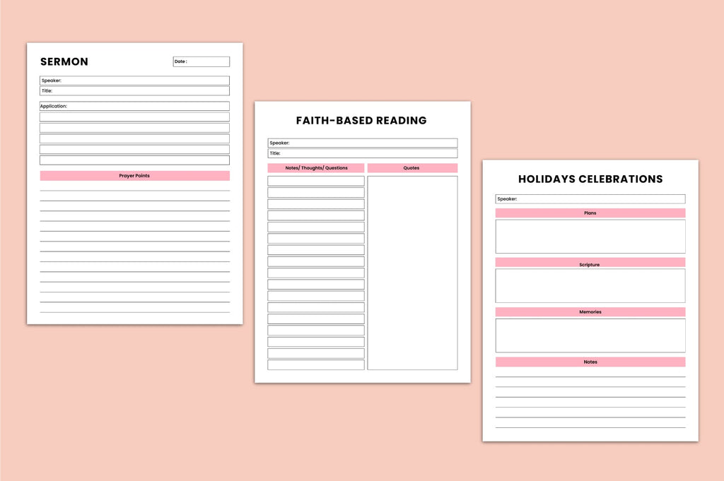 Faith Reflection Journal
