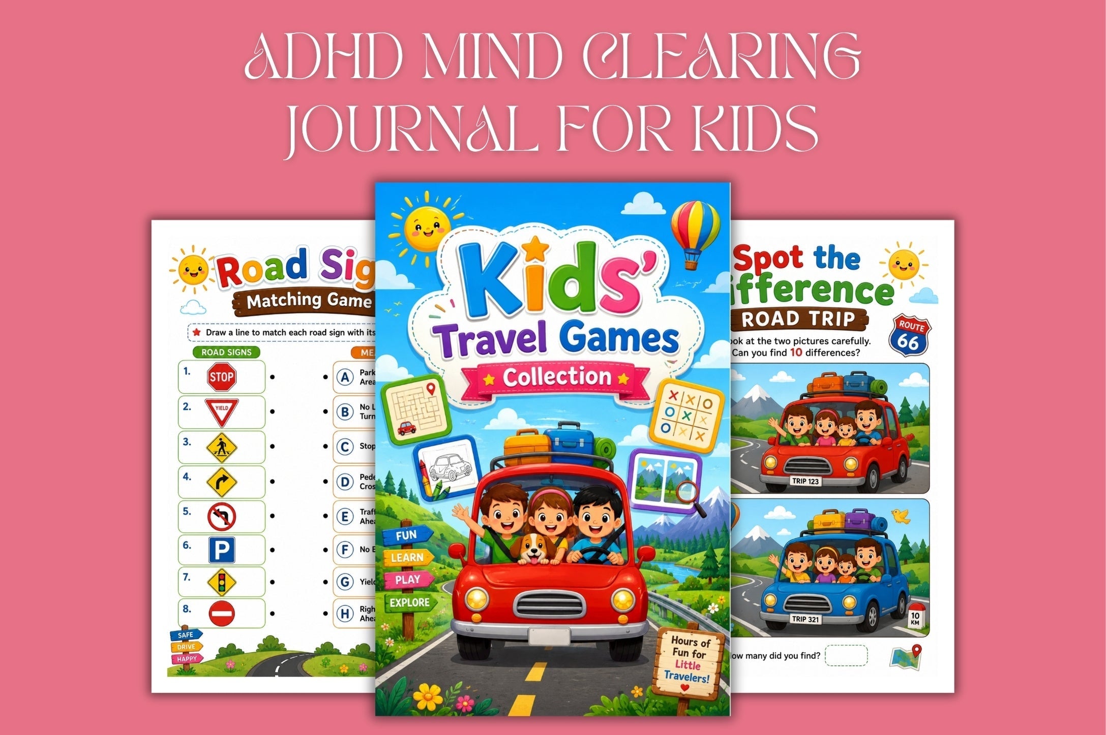 Kids Travel Games