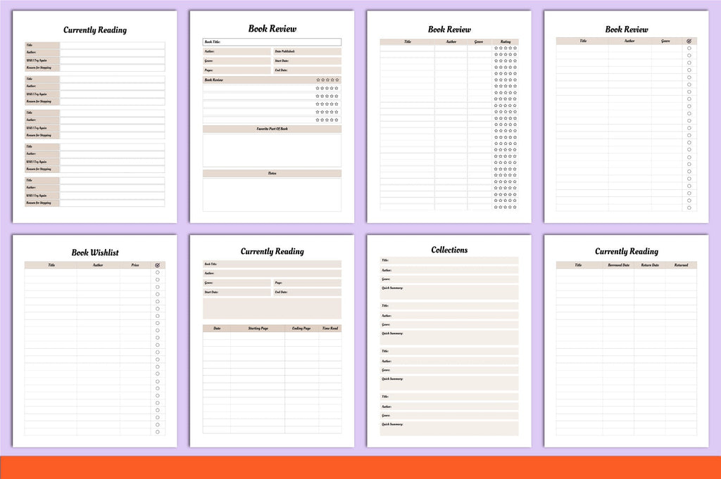 Reading Planner