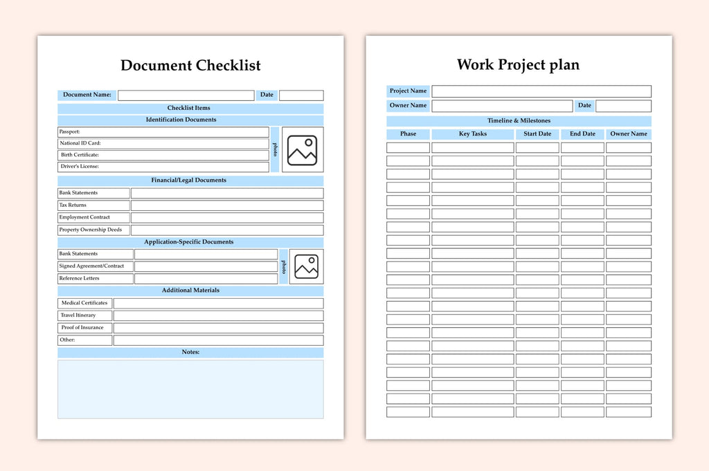Project Management Planner