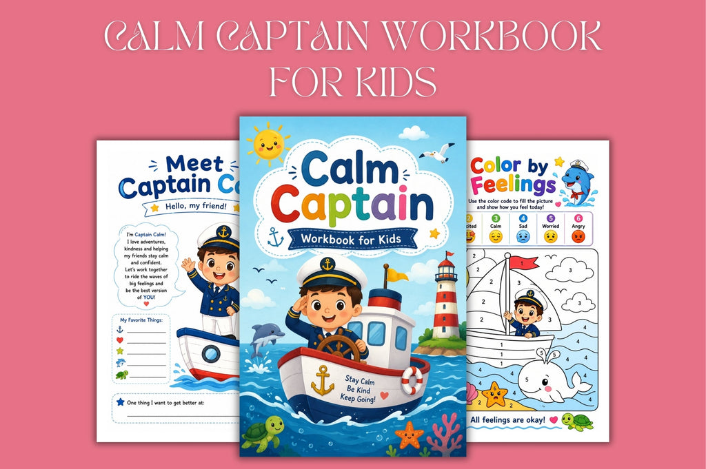 Calm Captain For Kids Workbook