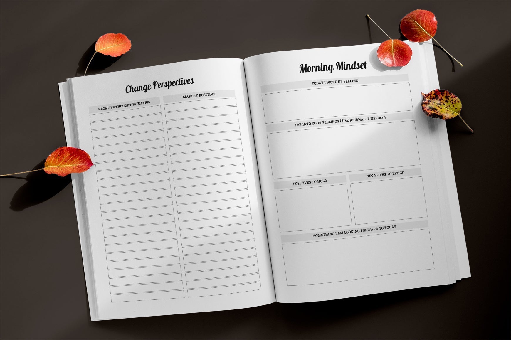 Positive Mindset Planner