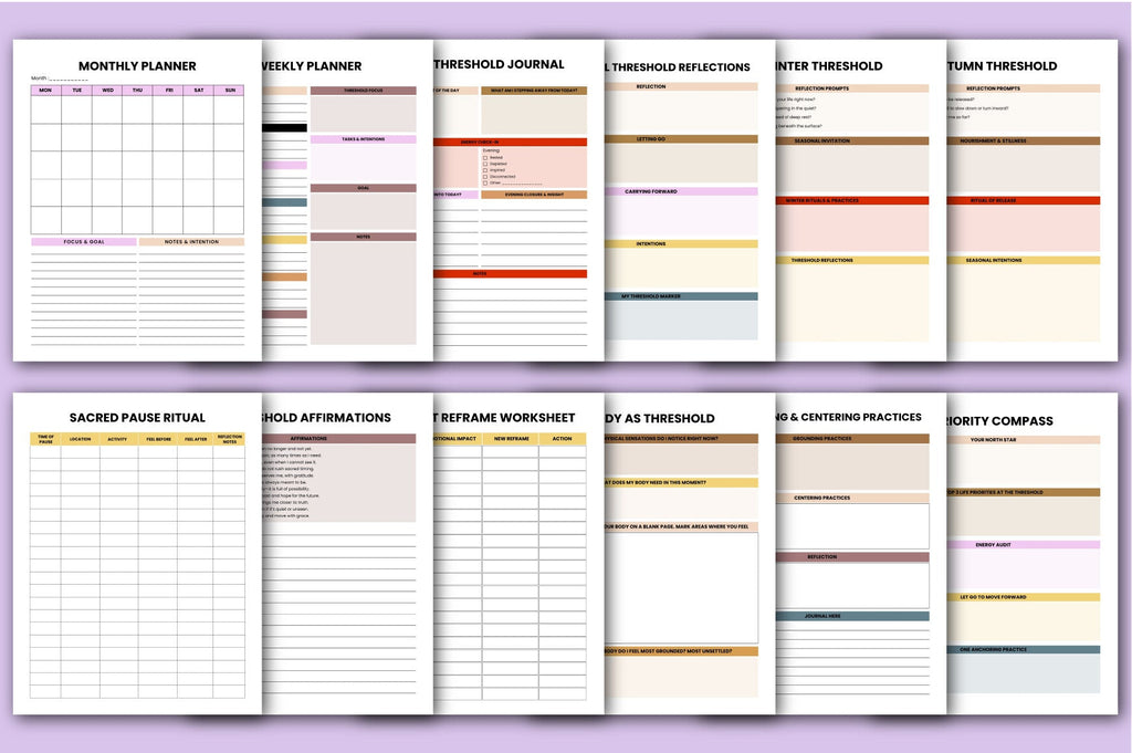 Threshold Life Planner: Optimize Your Daily Routine