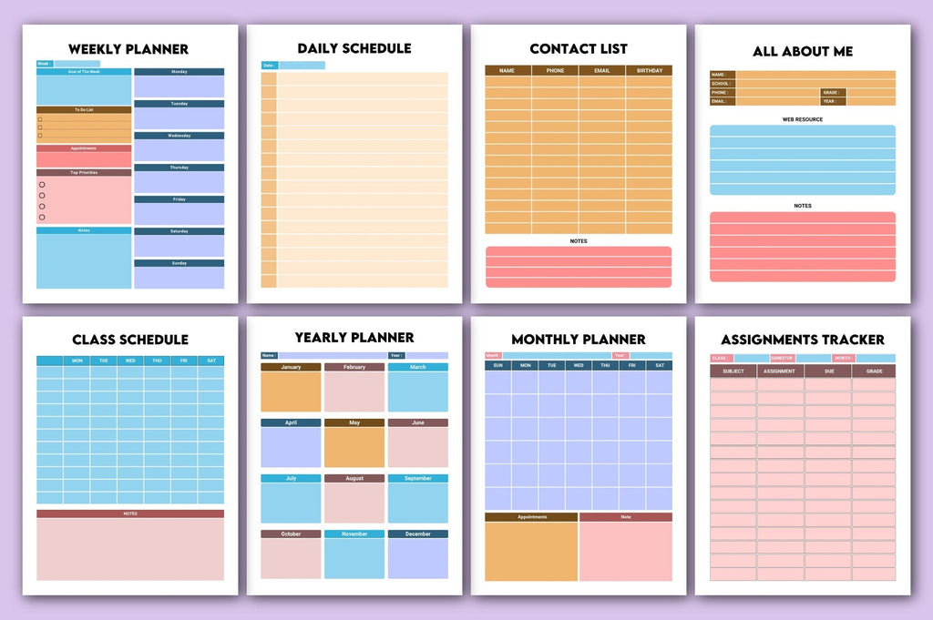 Genius Agenda Planner for Effective Organization