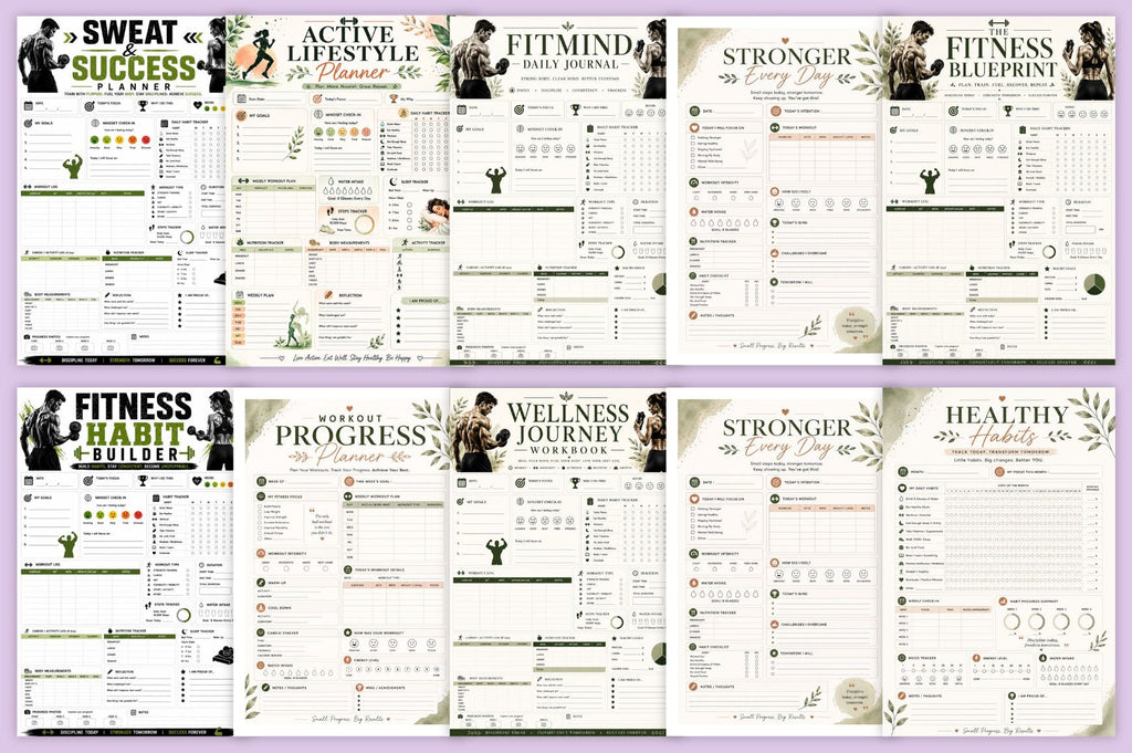 Daily Fitness Progress Journal