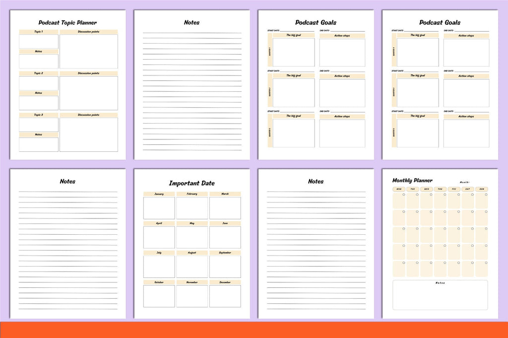 Podcast Planner Guide