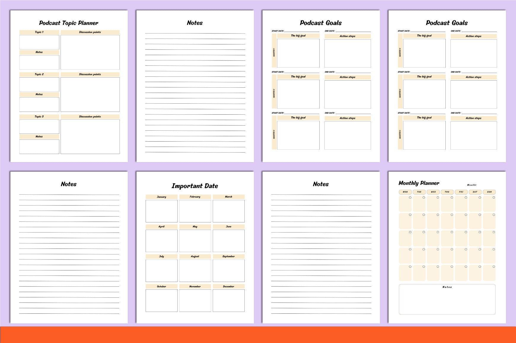 Podcast Planner Guide