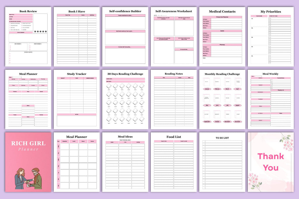 Rich Girl Planner