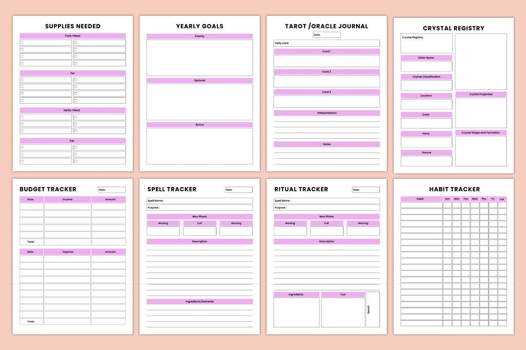 Witchy Studio Planner