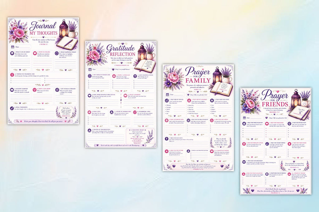 Graceful Living Prayer For Journal