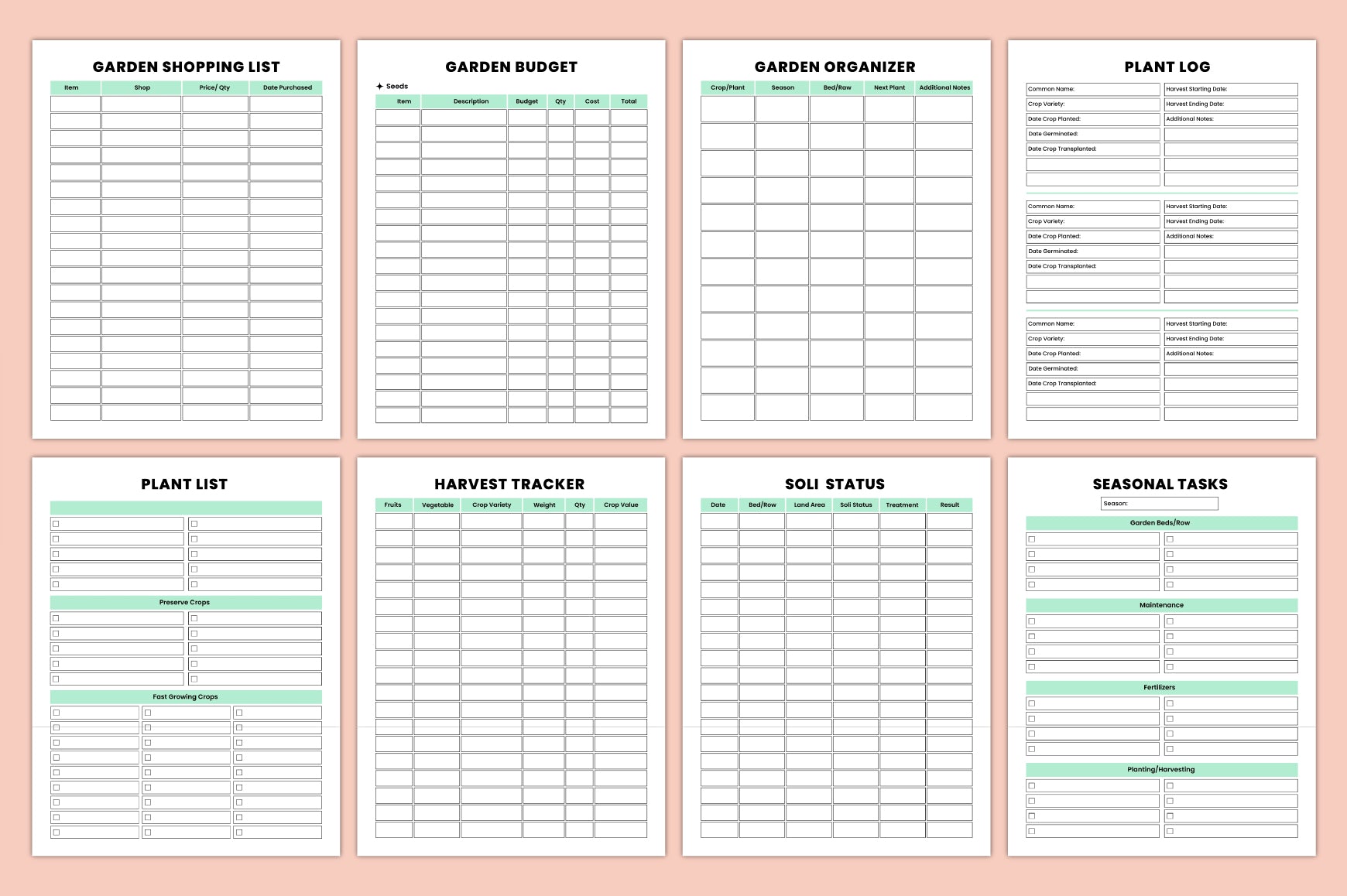 Gardening Journal