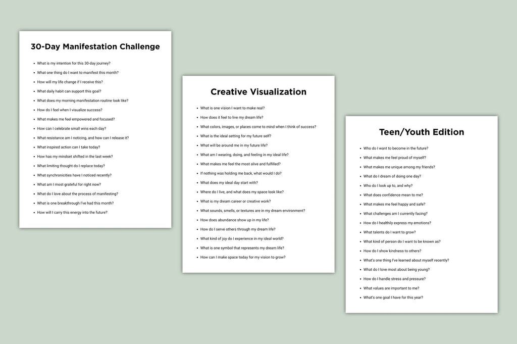 Vision Flow Manifestation Prompts