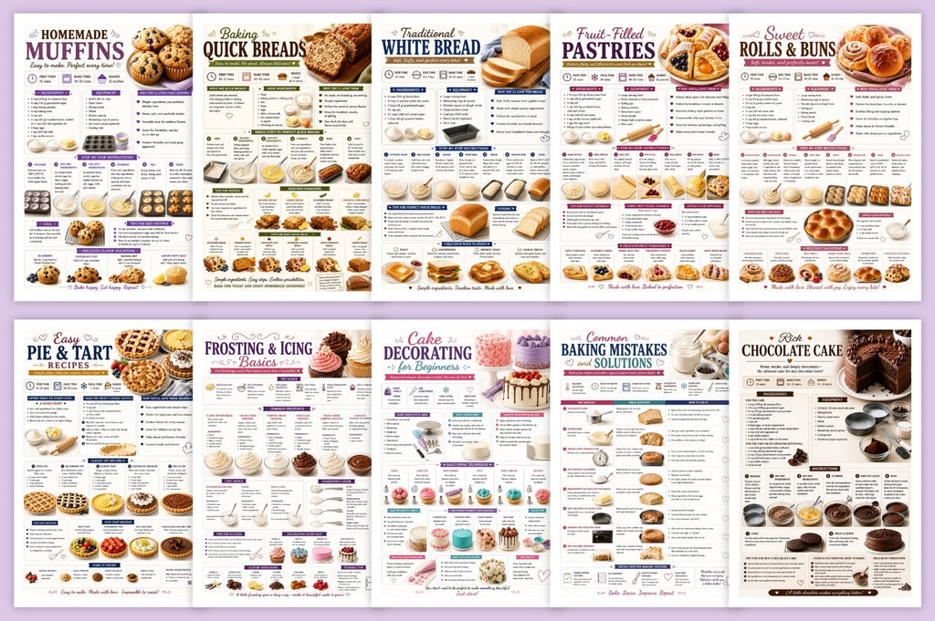 The Practical Baking Cookbook Book