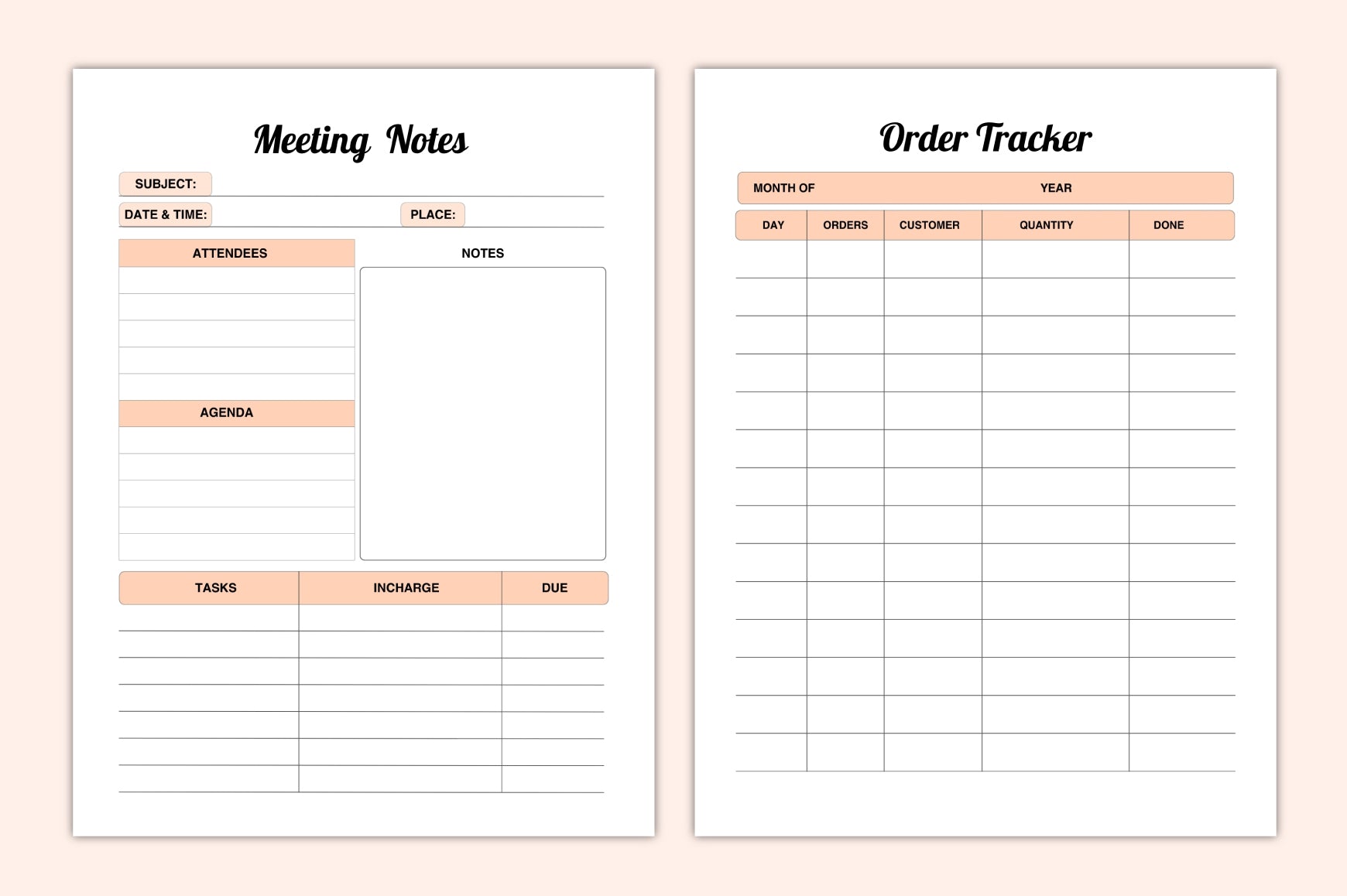 Shopify Store Success Planner