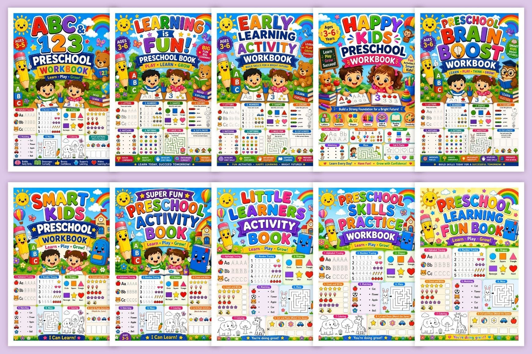 Mega Preschool Activity Book