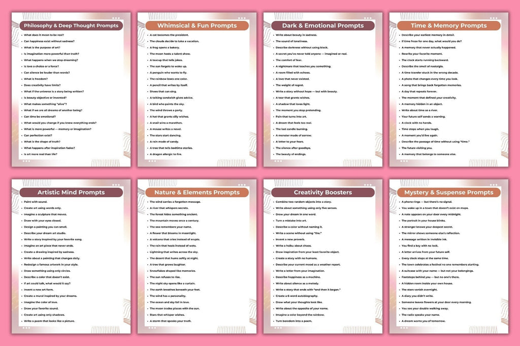 Creative Minds Prompts