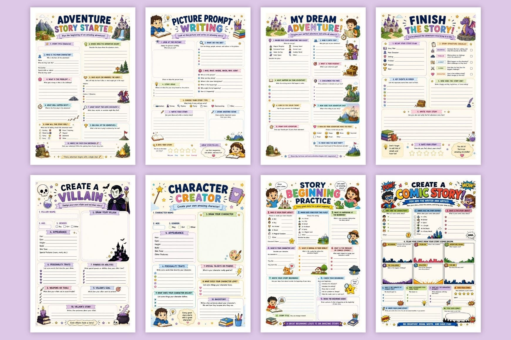 Creative Writing For Children Workbook