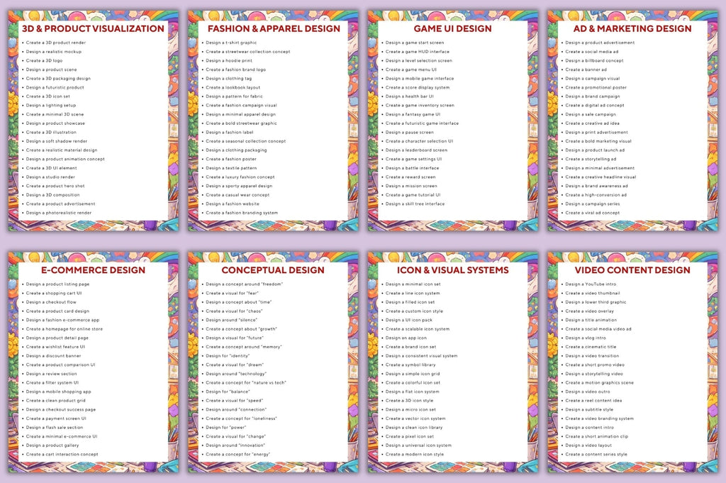Creative Prompts for Designers
