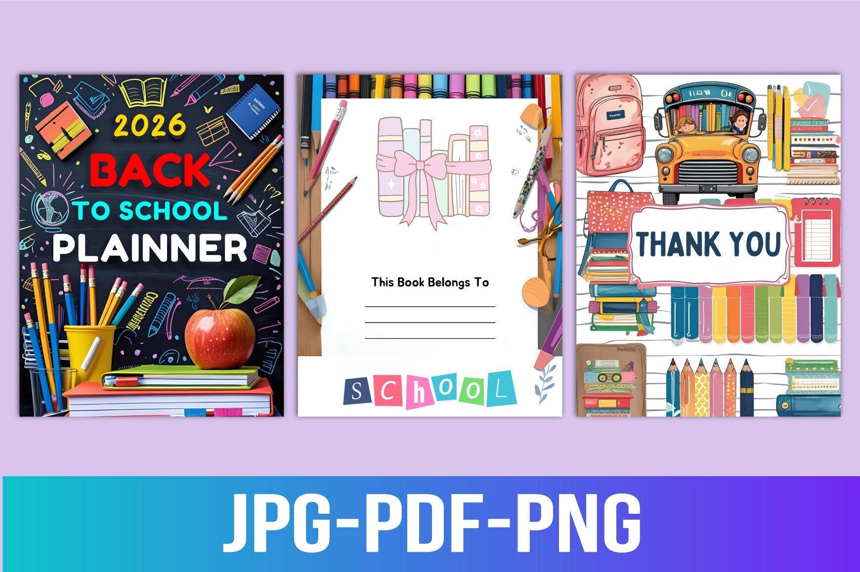 Back to School Planner