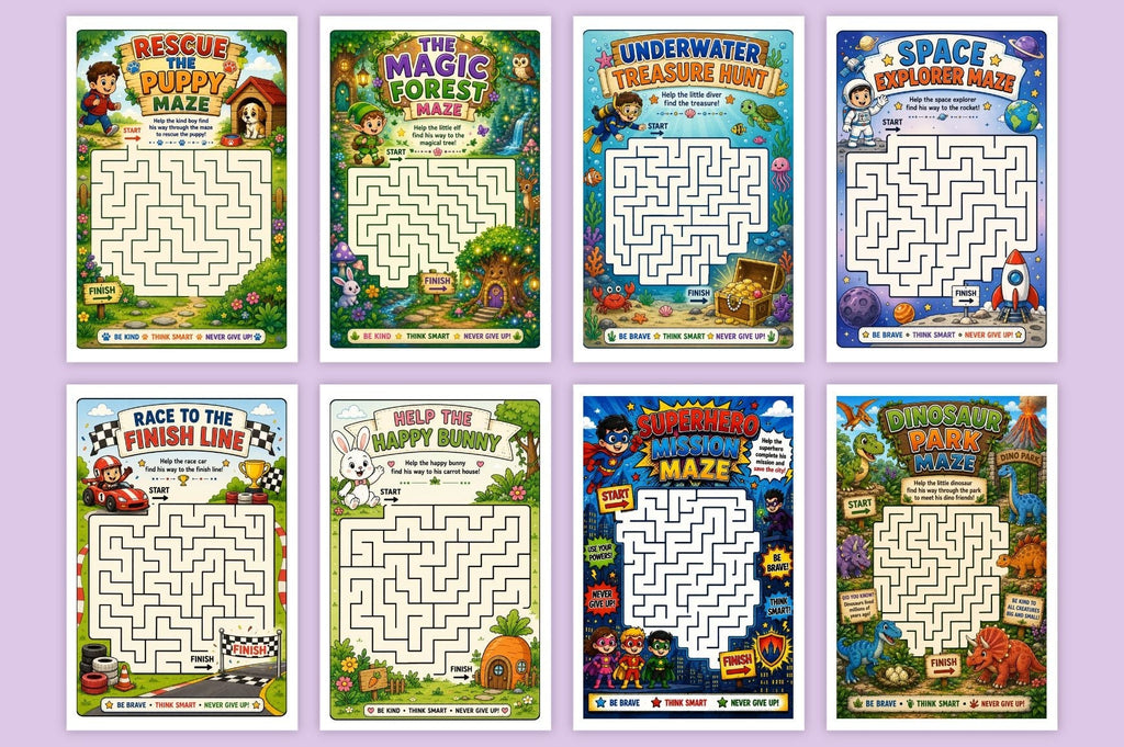 Amazing Mazes For Kids