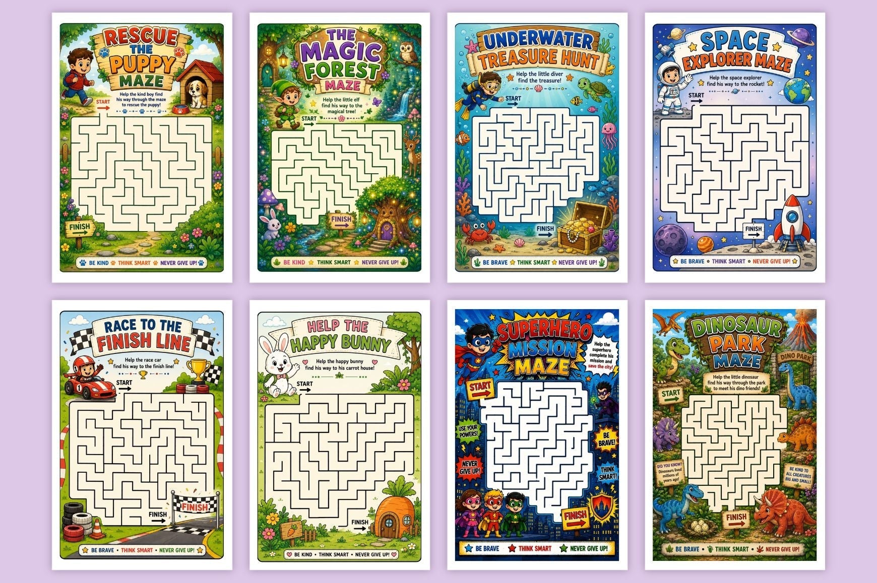 Amazing Mazes For Kids