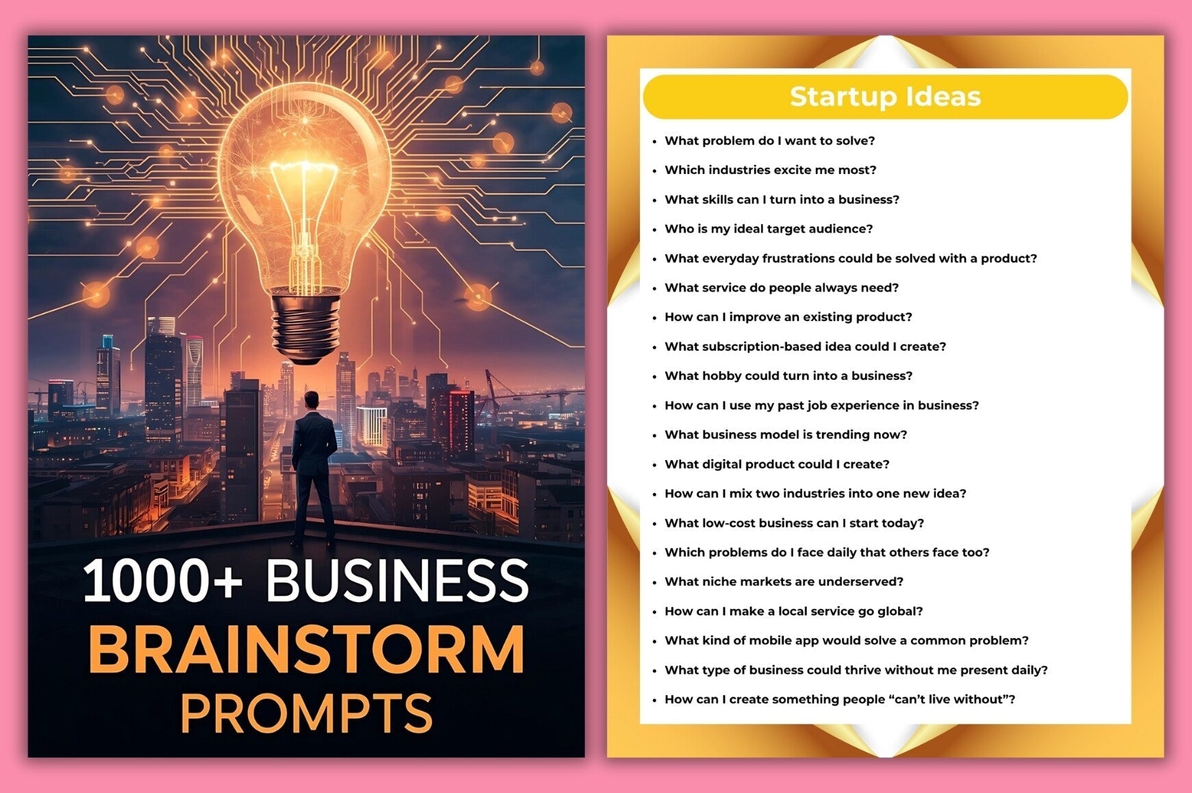 Business Brainstorm Prompts