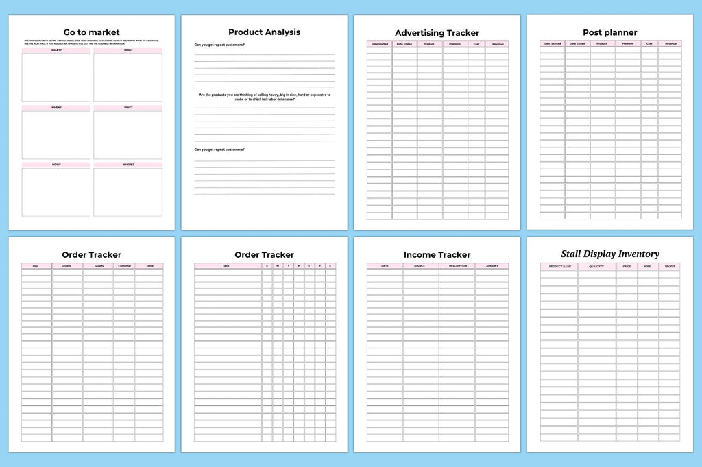 Editable Shopify Store Planner