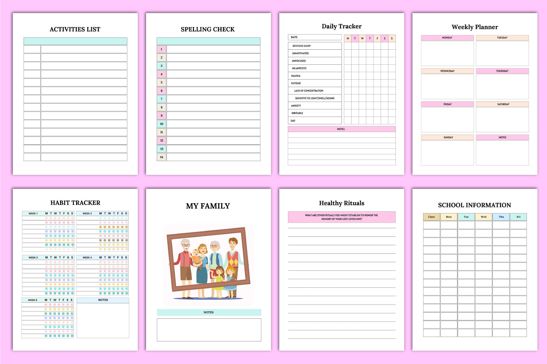 Home Management Planner