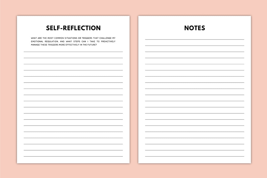 Emotional Insight Processing Worksheets Workbook