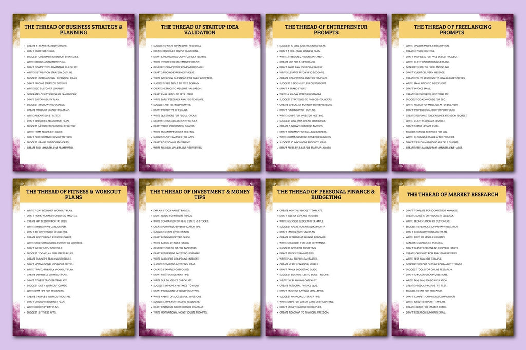 The Creative Loom of Prompts