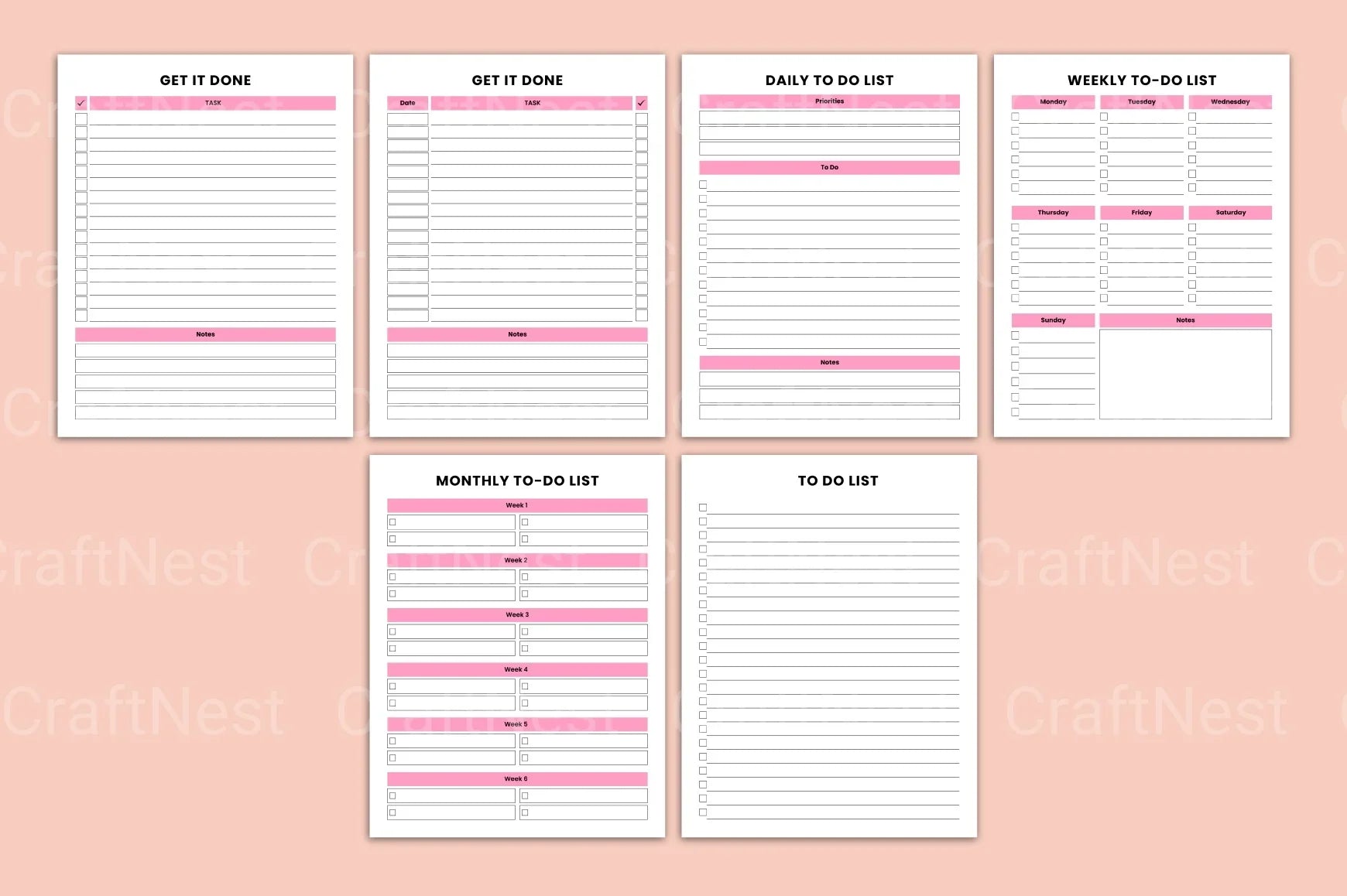 ADHD Printable Planner productivity strategies for ADHD success