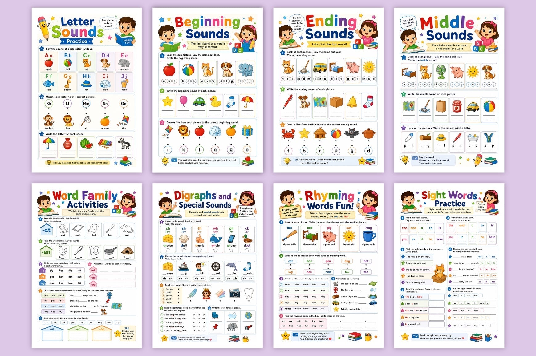 Learn To Read With Phonics Workbook