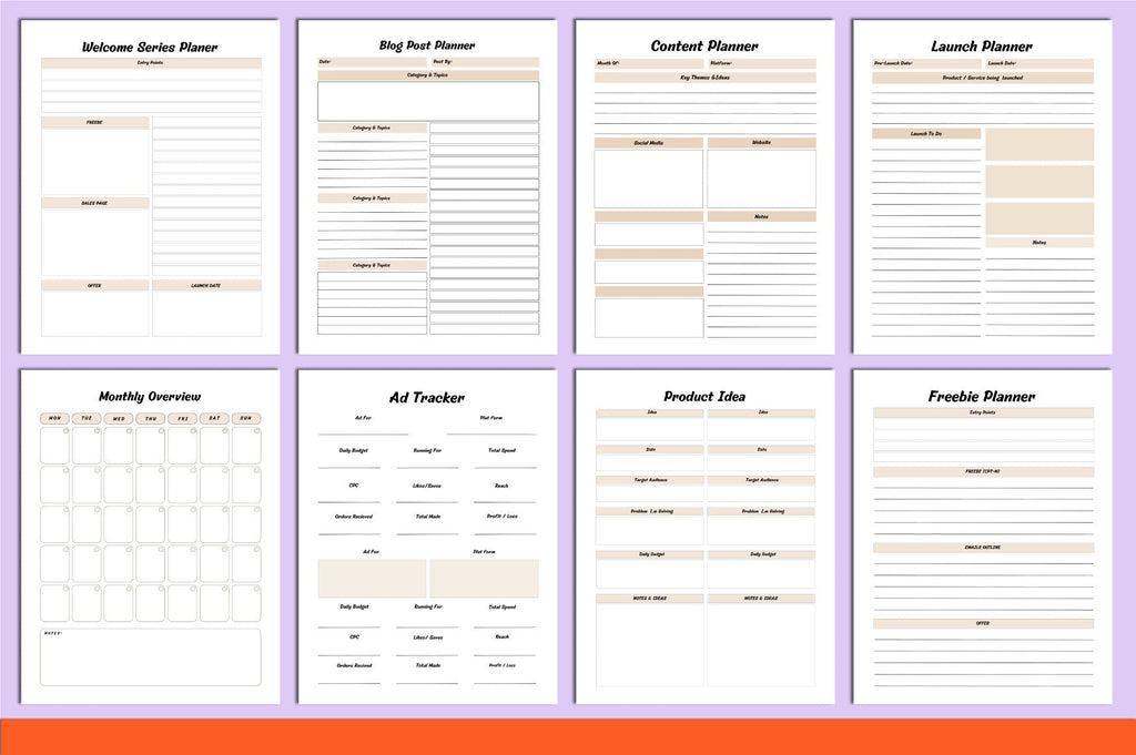 Online Business Planner