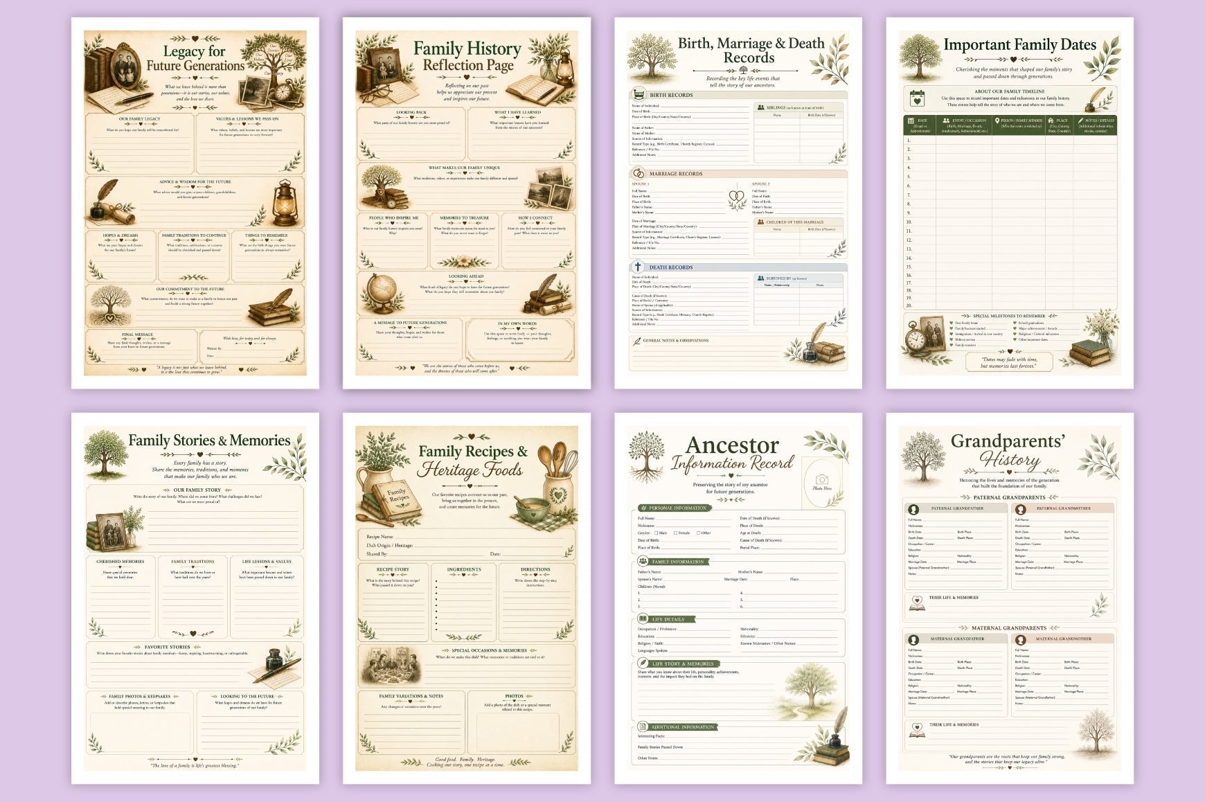 Family Roots History Journal