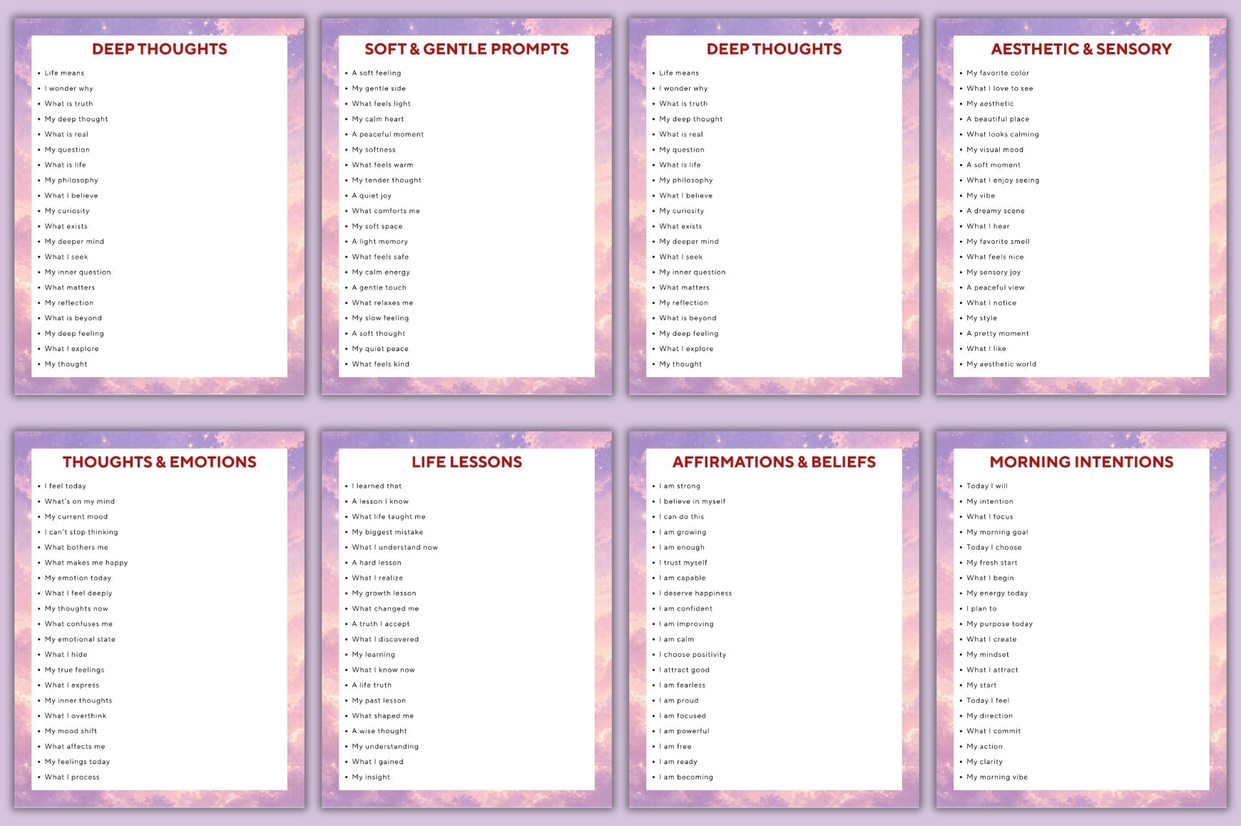 Dreamy Prompts