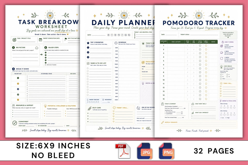 The Focus Friendly Planner