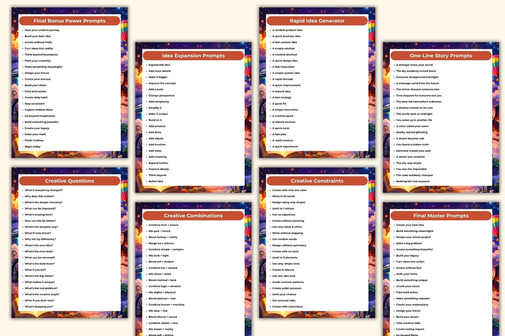 Unlimited Creative Prompts